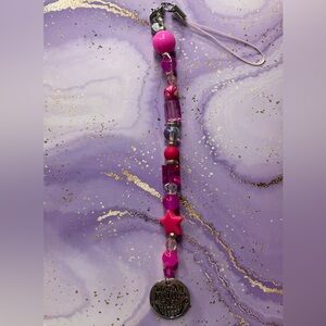 Handmade “we are all mad here” mini phone charm/ keychain accessories